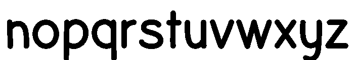 Yoghurt Regular Font UPPERCASE