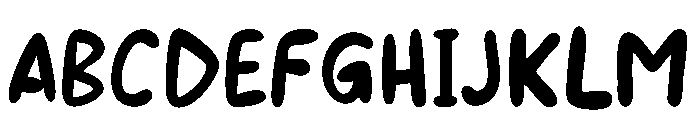 Yokaro Font UPPERCASE