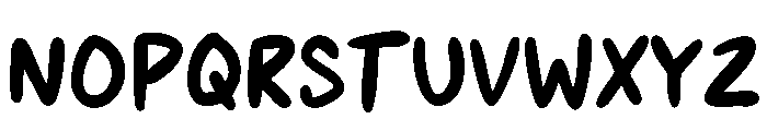 Yokaro Font LOWERCASE