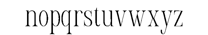 Yolane Regular Font LOWERCASE