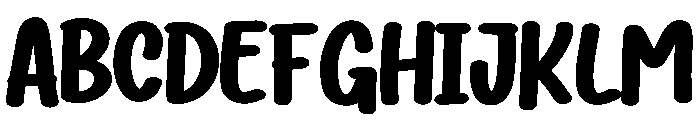 Yonkage Font UPPERCASE