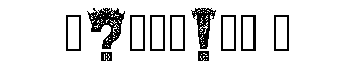 Yorlan Regular Font OTHER CHARS
