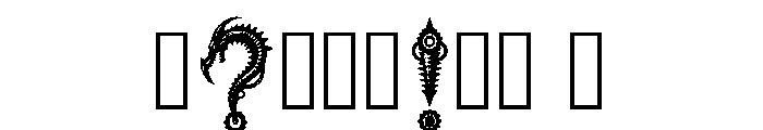 Yorven Regular Font OTHER CHARS