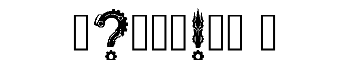 Yorvik Regular Font OTHER CHARS