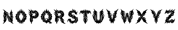 Yorvik Regular Font LOWERCASE