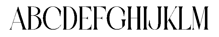 Yosan Font UPPERCASE