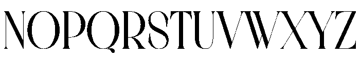 Yosan Font UPPERCASE
