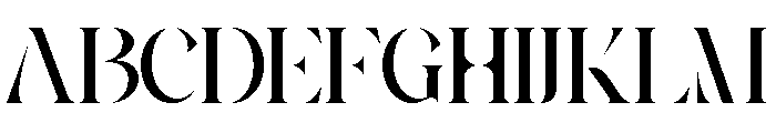 Yosshi Font UPPERCASE