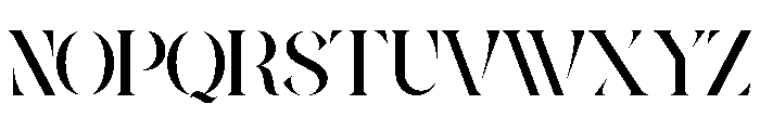 Yosshi Font UPPERCASE
