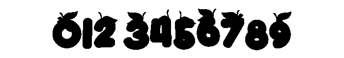 You Are The Zest Font OTHER CHARS