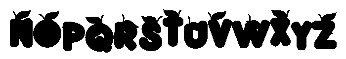 You Are The Zest Font UPPERCASE