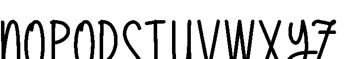 You Beautiful Font UPPERCASE