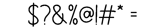 You Warm My Heart Font OTHER CHARS