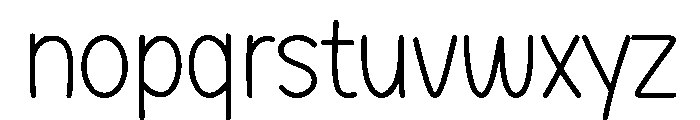 You Warm My Heart Font LOWERCASE
