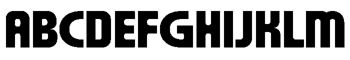 Youget Font UPPERCASE