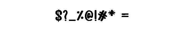 Young Amore Font OTHER CHARS