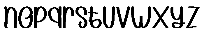 Young Cowboy Regular Font LOWERCASE