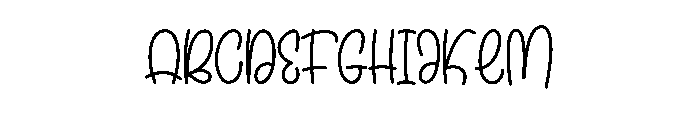 Youngers Font UPPERCASE