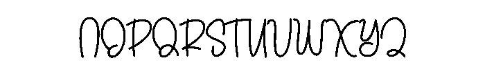 Youngers Font LOWERCASE