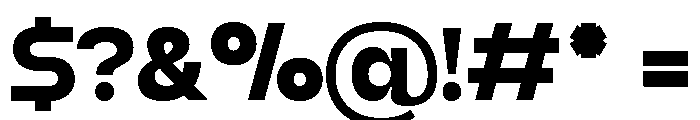 Your Brosh Regular Font OTHER CHARS