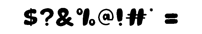 Your Candy Font OTHER CHARS
