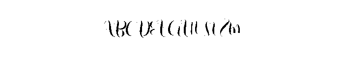 Your Leather Font UPPERCASE