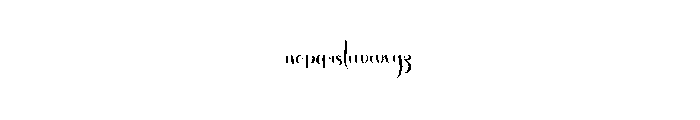 Your Leather Font LOWERCASE
