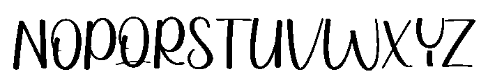 Your Mango Font UPPERCASE