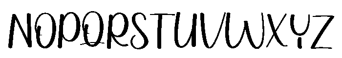 Your Mango Font LOWERCASE