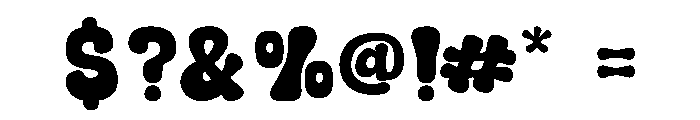 Youre Funky Font OTHER CHARS