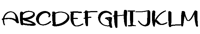 Yourself Signature Font UPPERCASE