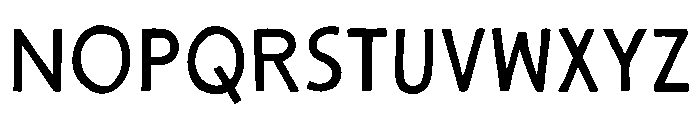 Youth Gradient Sans Font LOWERCASE