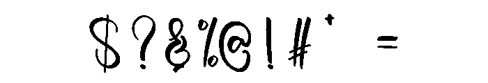 Youther Valentine Font OTHER CHARS