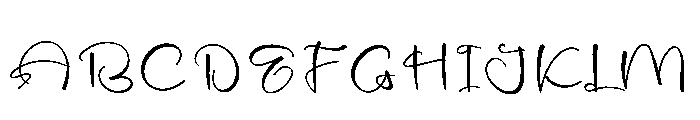Youther Valentine Font UPPERCASE