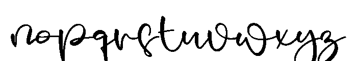 Youther Valentine Font LOWERCASE