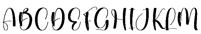 Youths Font UPPERCASE