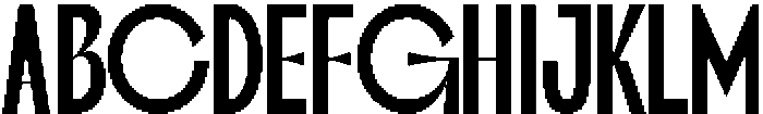 YOBAGE Regular otf (400) Font UPPERCASE