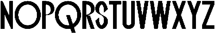 YOBAGE Regular otf (400) Font UPPERCASE