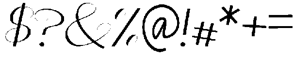 YOLANDA otf (400) Font OTHER CHARS