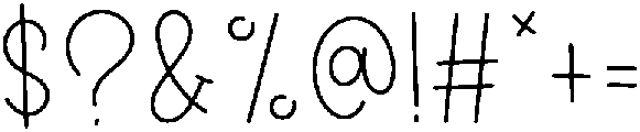 YOUNG Regular otf (400) Font OTHER CHARS