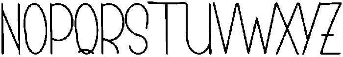 YOUNG Regular otf (400) Font UPPERCASE