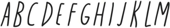 Yogalemon Italic otf (400) Font LOWERCASE