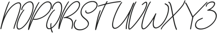 Yogyakarta Paradise Italic Italic ttf (400) Font UPPERCASE