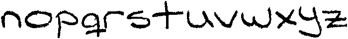 Yolanda Regular otf (400) Font LOWERCASE