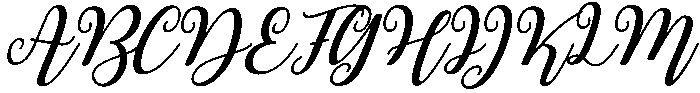 Yolanda Regular otf (400) Font UPPERCASE