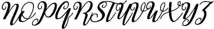 Yolanda Regular otf (400) Font UPPERCASE