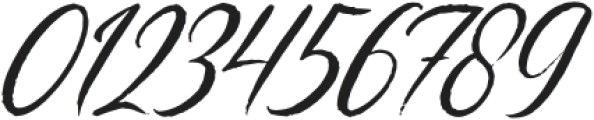 Yonella Italic otf (400) Font OTHER CHARS