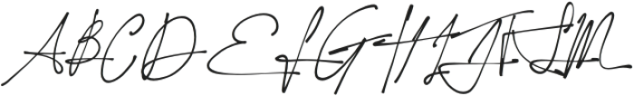 Yonitta Signature otf (400) Font UPPERCASE