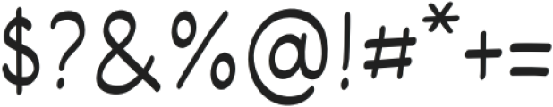 Yorevok Typeface Regular otf (400) Font OTHER CHARS