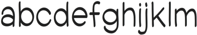 Yorevok Typeface Regular otf (400) Font LOWERCASE